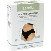 Larelle Bio-Periodenunterwäsche, Slip, Gr. L, schwarz