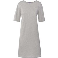 Living Crafts Bio-Damen-Nachthemd "Berit" mit Rundhalsausschnitt, grey melange, Gr. XL – Ansicht 1