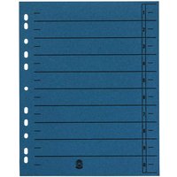 50 Trennblätter blau, 230 g/m² – Ansicht 1