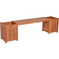 Pflanzbank "VANDA" B 150 x T 30 x H 40 cm, Akazie geölt,