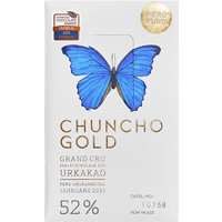 PERÚ PURO Dunkle Bio-Milchschokolade "CHUNCHO GOLD Grand Cru" 52 % Kakao, 70 g
