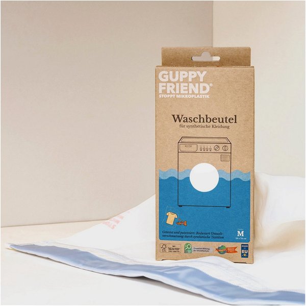 GUPPYFRIEND Waschbeutel gegen Mikroplastik für synthetische Kleidung