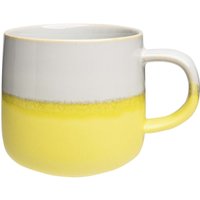 tranquillo Tasse "INDUSTRIAL" gelb/weiß