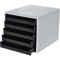 Schubladenbox "Grüne Welle" schwarze Schubladen – Ansicht 1