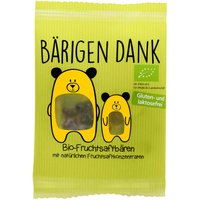 100 memo Tütchen Bio-Fruchtsaft-Gummibärchen je 16g 'Bärigen Dank II'