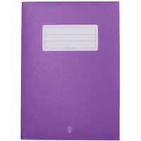 Komima Heftumschlag aus Recyclingpapier, lila DIN A5 – Ansicht 1