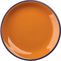 tranquillo Teller "COLOURI" aus Steinzeug, Ø 20,5 cm, orange