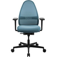 Topstar Bürodrehstuhl 'Soft Sitness Art' mit Armlehnen, blau – Ansicht 1