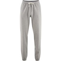 Living Crafts Bio-Herren-Jogginghose "Calvin" mit Schubtaschen grau, Gr. M