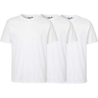 Neutral 3er-Pack Bio-Unisex-T-Shirt mit Rundhalsausschnitt, weiß, Gr. S – Ansicht 1