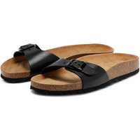 GRAND STEP SHOES Damen-Sandalen "LINDA" mit verstellbarem Riemen, black, Gr. 40