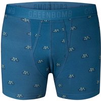 GREENBOMB Bio-Herren-Boxershort "Bike Vintage Small", mix, Gr. XL