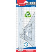 Maped Geometrie-Set "Geometric Green" 4-tlg.