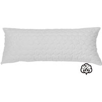 Kopfkissen mit Wellennaht 40 x 80 cm, mit Baumwollfüllung 650g