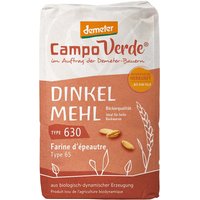 Campo Verde Bio-Dinkelmehl Type 630, 1000 g