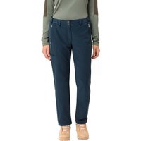 VAUDE Damen-Winterhose "Skomer II" gefüttert, mit Gürtelschlaufen, dark sea, Gr. 36