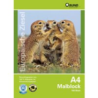 BUND Malblock A4, 100 Blatt – Ansicht 1