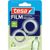 tesafilm "CRYSTAL RECYCLED" 2 Rollen, 10 m x 19 mm