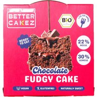 Better Cakez Bio-Kuchen "Chocolate Fudgy Cake" vegan, im Snack-Glas
