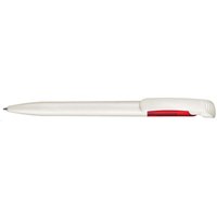RITTER CARES Druckkugelschreiber 'BioPen' feuerrot transparent