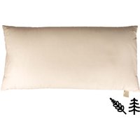 mudis Kopfkissen 40 x 80 cm Hirseschalen/Zirbenholz