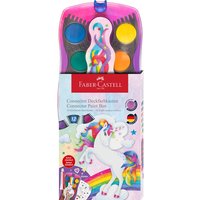 Faber-Castell Farbkasten "Connector" 12 Farben, Einhorn – Ansicht 1
