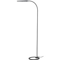 Bauer & Böcker LED-Stehleuchte "Comet" asphalt/silver