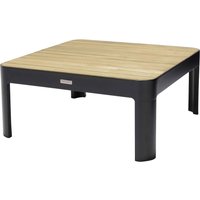 Garten-Couchtisch "Portals", 72 x 72 cm, schwarz