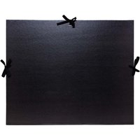 5 Exacompta Zeichenmappen mit Stoffband, DIN A3, schwarz