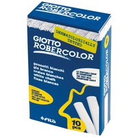 10 Robercolor Wandtafelkreide,rund,weiß