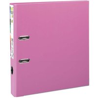 10 Exacompta Premium-Ordner "Prem'Touch", DIN A4 Maxi, rosa, RB 50 mm