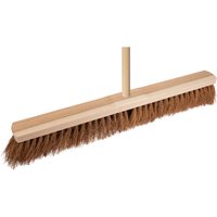 Straßenbesen inkl. Stiel, 60 cm, Kokosborsten – Ansicht 1