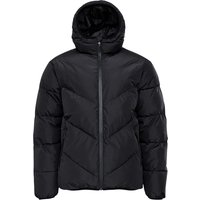 MAZINE Herren-Steppjacke "Duns Puffer" mit Kapuze, black, Gr. XL