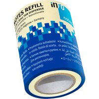 Info Haftnotiz-Rolle "Roll Notes", Nachfüllpack für Haftnotizen-Abroller – Ansicht 1