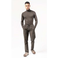 Living Crafts Bio-Herren-Cargo-Cordhose 'YUSTIN' mit aufgesetzten Taschen, walnut, Gr. 31R