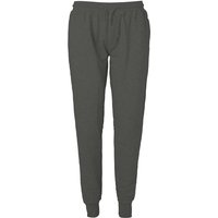 Neutral Bio-Unisex-Jogginghose mit Reißverschlusstaschen, charcoal, Gr. M
