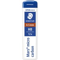 STAEDTLER Ersatzminen für Druckbleistifte 'Mars micro carbon' Ø 0,5 mm, 12 Stk., HB – Ansicht 1