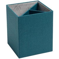 8 Exacompta Stifteköcher "Office By Me", 3 Fächer, 10,7x9x9 cm, blaugrün – Ansicht 1