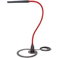 Bauer & Böcker LED-Tischleuchte "Comet" bordeaux/black