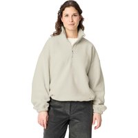 VAUDE Damen-Half-Zip-Fleece-Pullover "Najun", weitenregulierbarer Saum, ecru, Gr. 38 – Ansicht 1