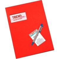 memo Angebotsmappe rot 350 g/m² m.F. 21 x 30 cm