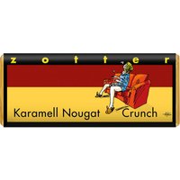 Zotter Weiße Bio-Schokolade "Karamell Nougat Crunch" 70 g