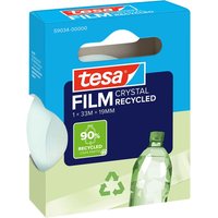 tesafilm "CRYSTAL RECYCLED" 1 Rolle, 33 m x 19 mm – Ansicht 1