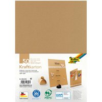 folia Kraftkarton, DIN A4, 230 g/m², 50 Blatt – Ansicht 1