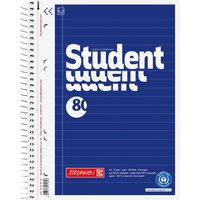 BRUNNEN Collegeblock DIN A5, Lineatur 27, 80 Blatt – Ansicht 1