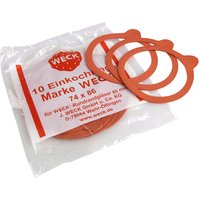 Weck Einkochringe aus Gummi, Ø 8 cm, 10 Stk.