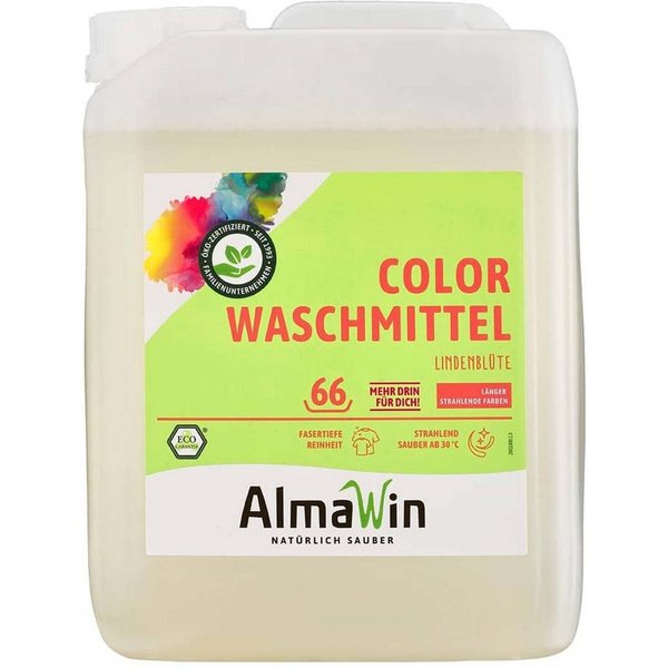 AlmaWin Color-Flüssigwaschmittel "Lindenblüte" Kanister, 5 l