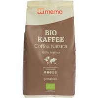 memo Bio-Kaffee 'Coffea Natura' gemahlen 500 g