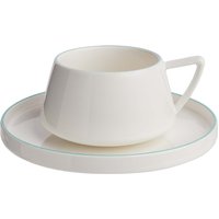 tranquillo Tasse mit Untertasse "TINTED GRACE" aqua