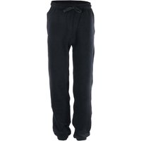 Living Crafts Bio-Herren-Jogginghose "Calvin" mit Schubtaschen schwarz, Gr. M